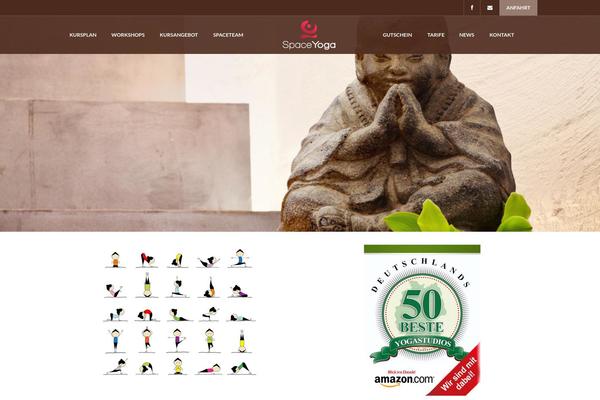 Day-spa theme site design template sample