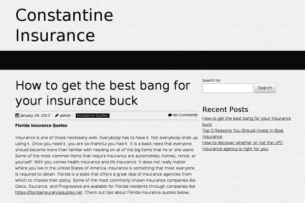 Quark theme site design template sample