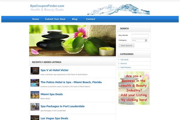 Directorypress theme site design template sample