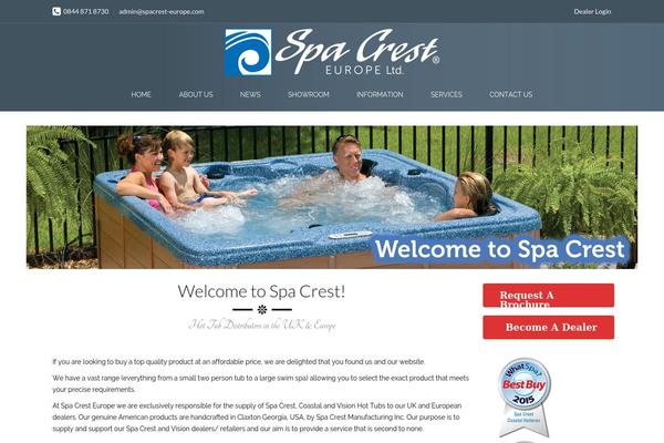 spacrest-europe.com site used Spa Lab