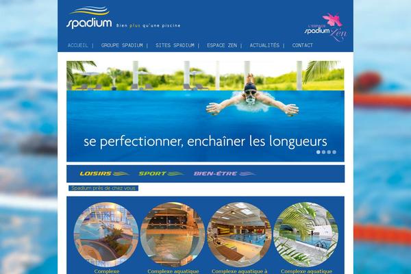 spadium.fr site used Spadium