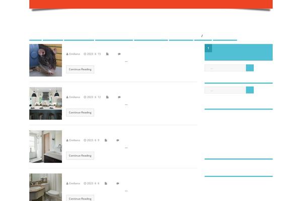 MesoColumn theme site design template sample
