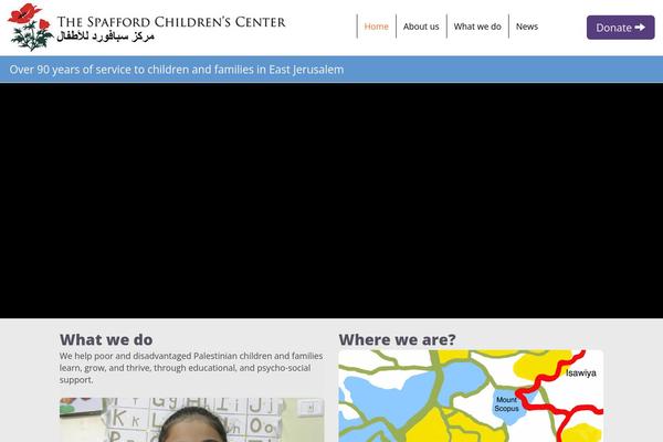 spaffordcenter.org site used Katatomic