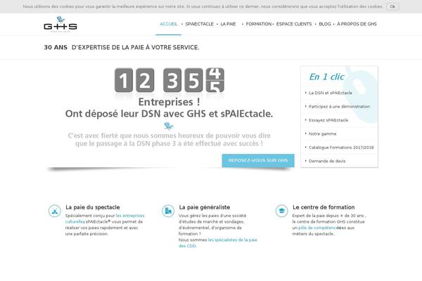 spaiectacle.com site used Ghs