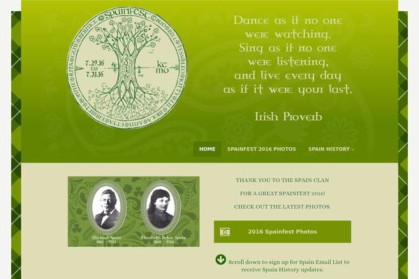 Karma theme site design template sample