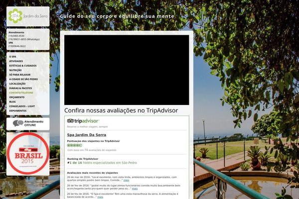 Site using Full Page/ Full width Background Slider plugin