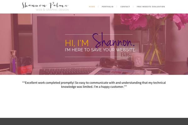 Hazel theme site design template sample