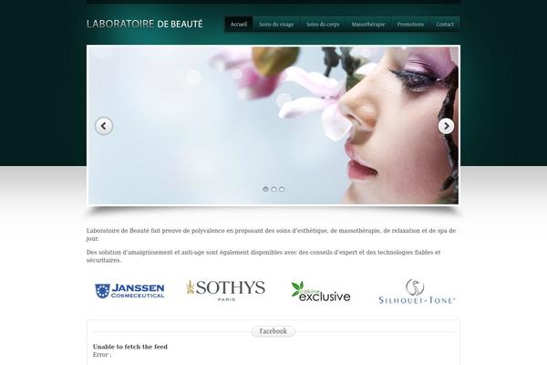 spalaboratoirebeaute.com site used Beauty Salon