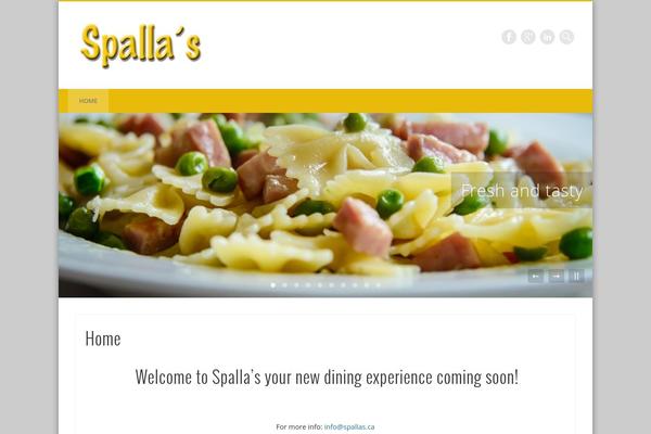 Site using Easy-restaurant-menu-manager plugin