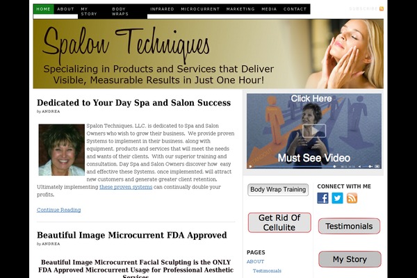 SimplePress theme site design template sample