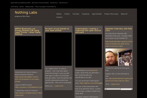 Paraxe theme site design template sample