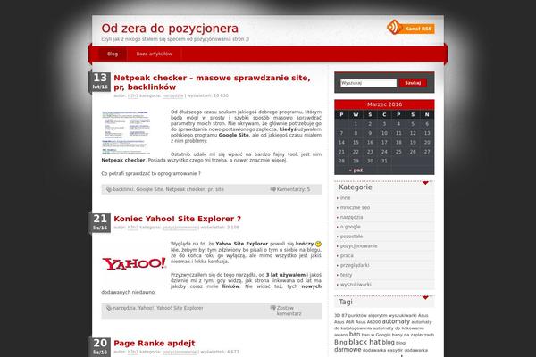iDream theme site design template sample