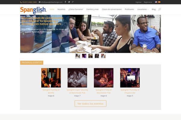 Site using Carousel Horizontal Posts Content Slider plugin