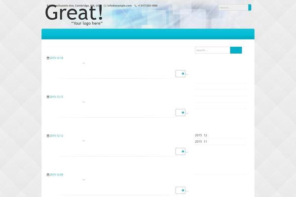 Great theme site design template sample
