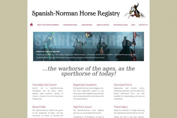 spanish-norman.com site used Trim