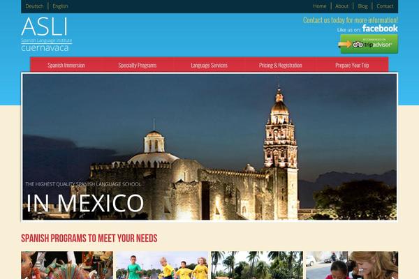 spanishincuernavaca.com site used Asli