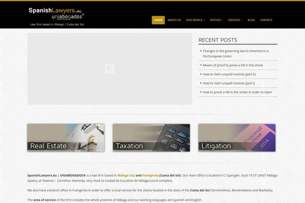 spanishlawyers.eu site used Uni