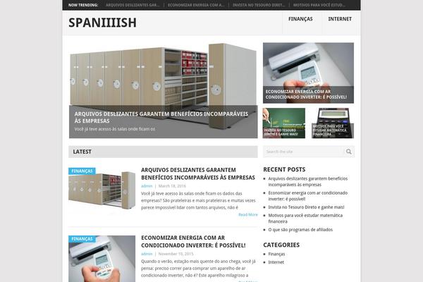 Point theme site design template sample