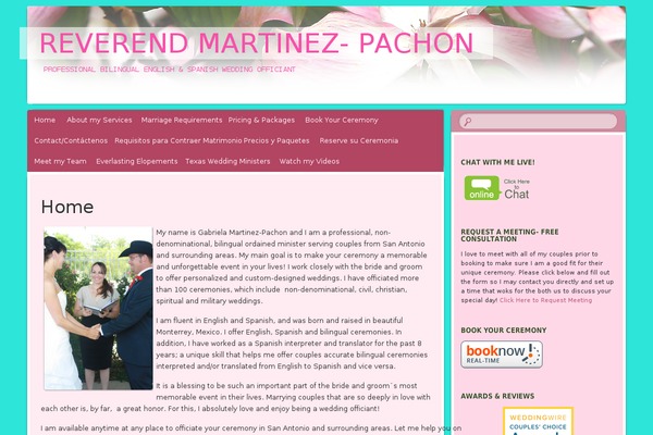 Bouquet theme site design template sample