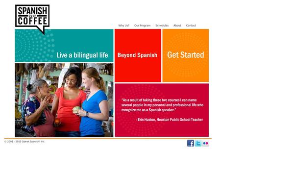 spanishovercoffee.com site used Paperblock