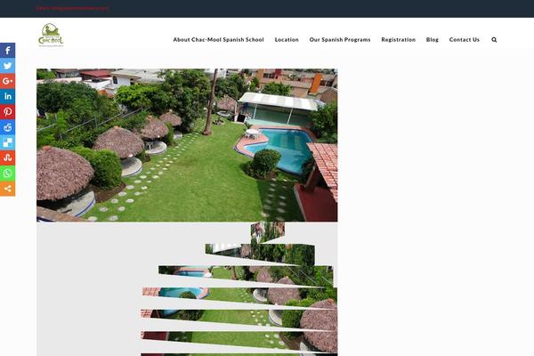 Site using Digg Digg plugin