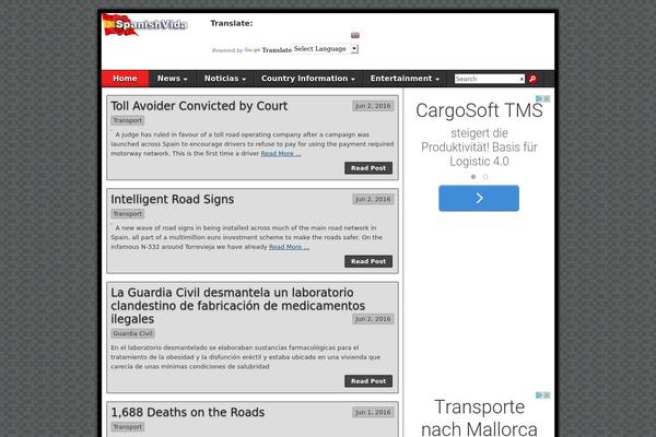 Gridalicious theme site design template sample
