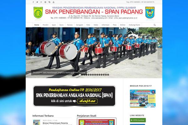 spanpadang.com site used Span