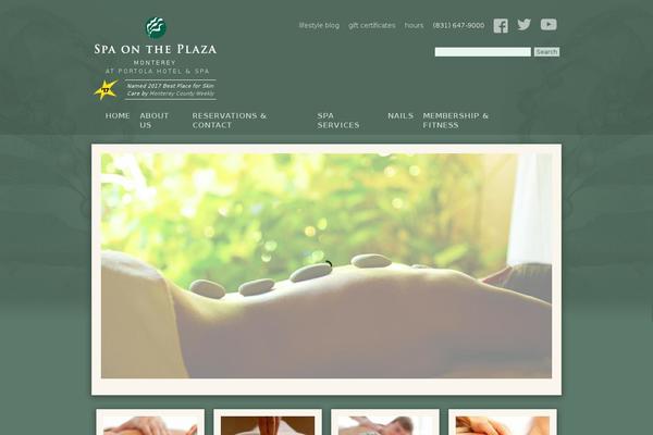 spaontheplaza.com site used Monterey
