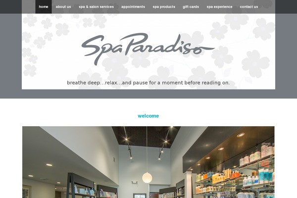 The One Pager theme site design template sample