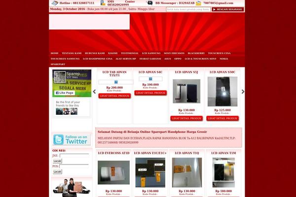 Indostore3 theme site design template sample