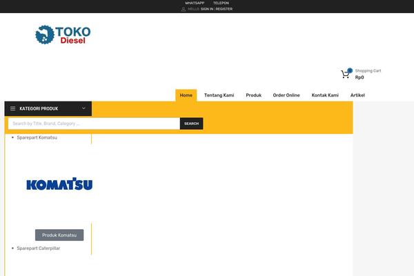 Site using Tz-feature-pack plugin