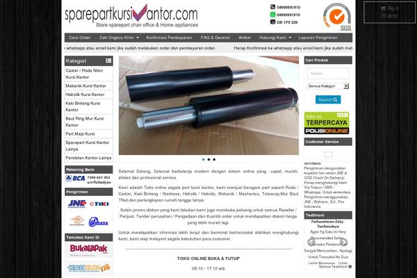 Wptoko theme site design template sample