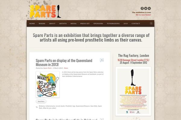 Site using WordPress Countdown Widget plugin