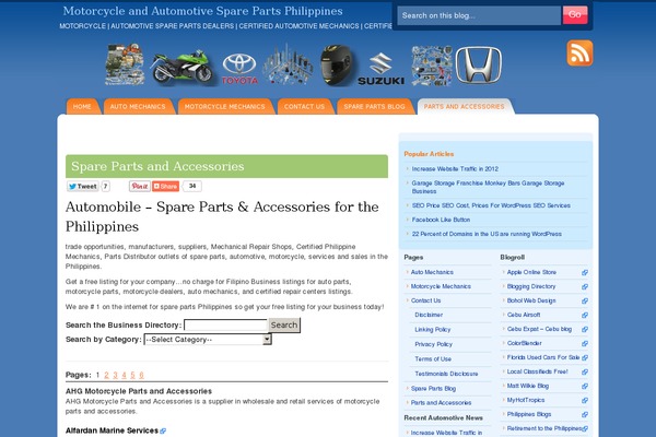 Site using Business-directory plugin