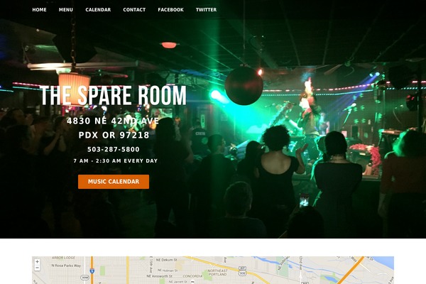 Undiscovered theme site design template sample