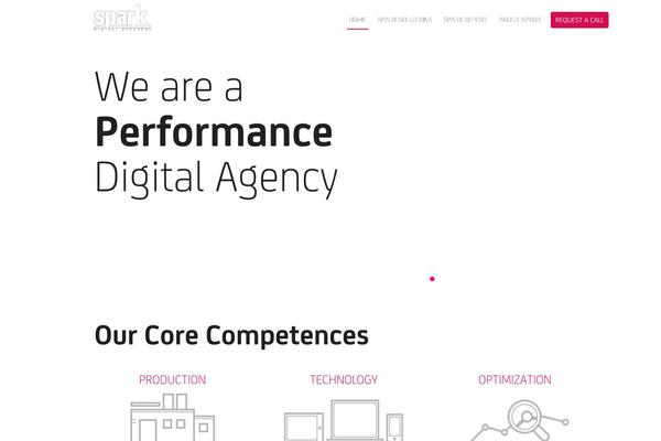 sparkdigitalstrategy.com site used Smasher-child