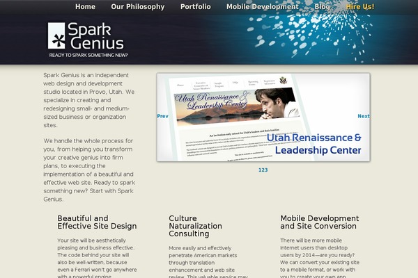 Site using Cleaner Gallery plugin