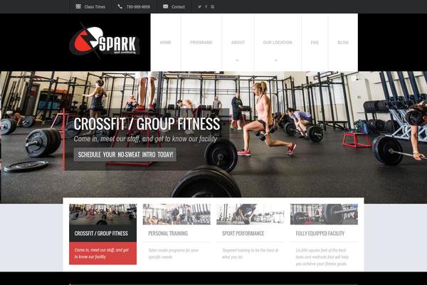 Fit Wp theme site design template sample