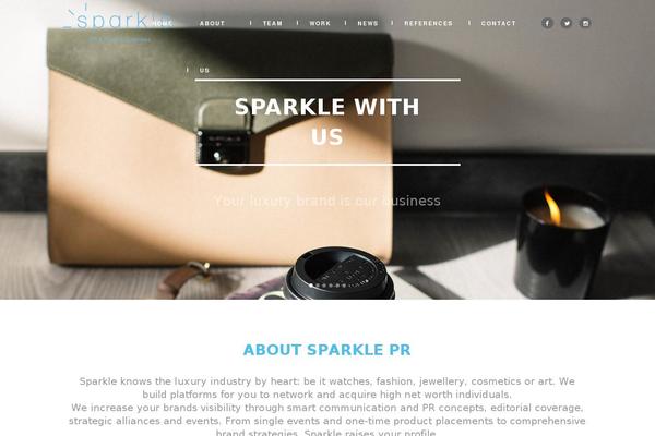 Hazel Child theme site design template sample