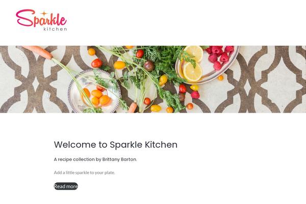 Stackable theme site design template sample