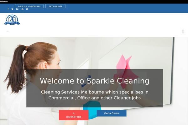 Glide theme site design template sample