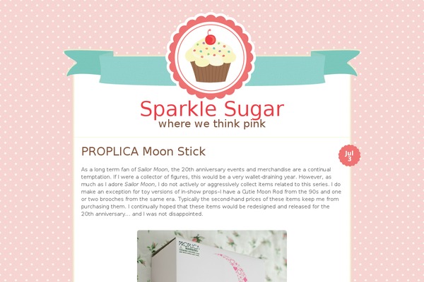 Buttercream theme site design template sample