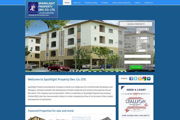 Site using FireStorm Professional Real Estate Plugin plugin