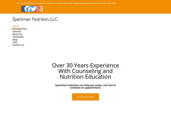 OceanWP theme site design template sample