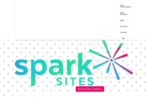 Site using Cool Timeline plugin
