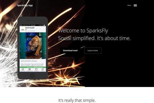 sparksfly.com site used Flatapp