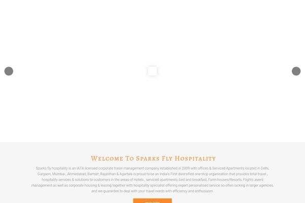 Site using Qode-quick-links plugin