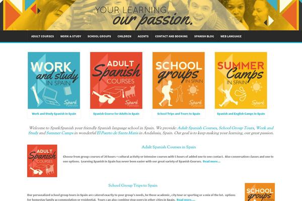 sparkspanish.com site used Purpose