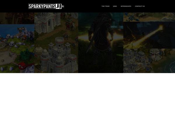 Supernova theme site design template sample