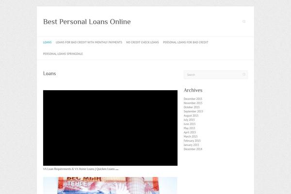 Attitude theme site design template sample